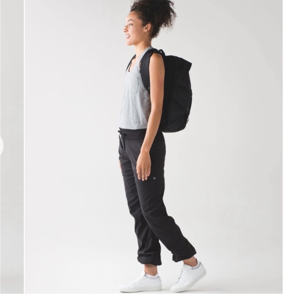 lululemon athletica Black Straight-Leg Active Pants - Picture 16 of 16